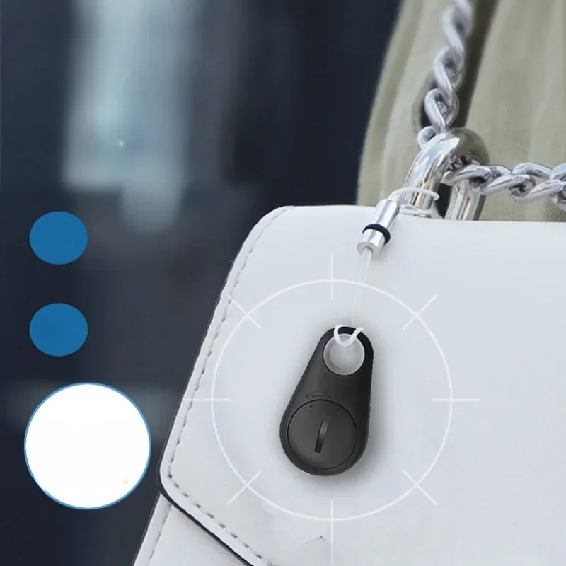 Mini Fashion Smart Dog Pets Bluetooth 4.0 GPS Tracker Anti-lost Alarm Tag Wireless Child Bag Wallet Key Finder Locator