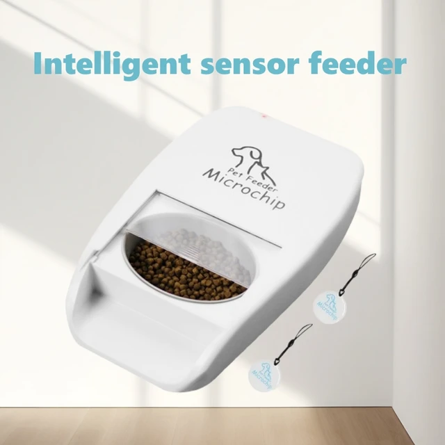 NEW Smart Microchip RFID Pet Feeder Bowl For Cats Dog And Multi Pets Homes Intelligent Automatic Timed Cat Food Dispenser 1
