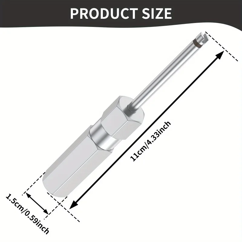 Tire Valve Stem Core Remover Screwdriver 1Pc Car Bike Bicycle Motorcycle Tire Repair Tool Car Accessories
