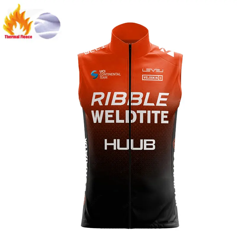 Winter Cycling Vests Thermal Fleece MTB Bike Bicycle Clothing Sleeveless Cycling Jacket Warm Sleeveless Jersey cycling vest