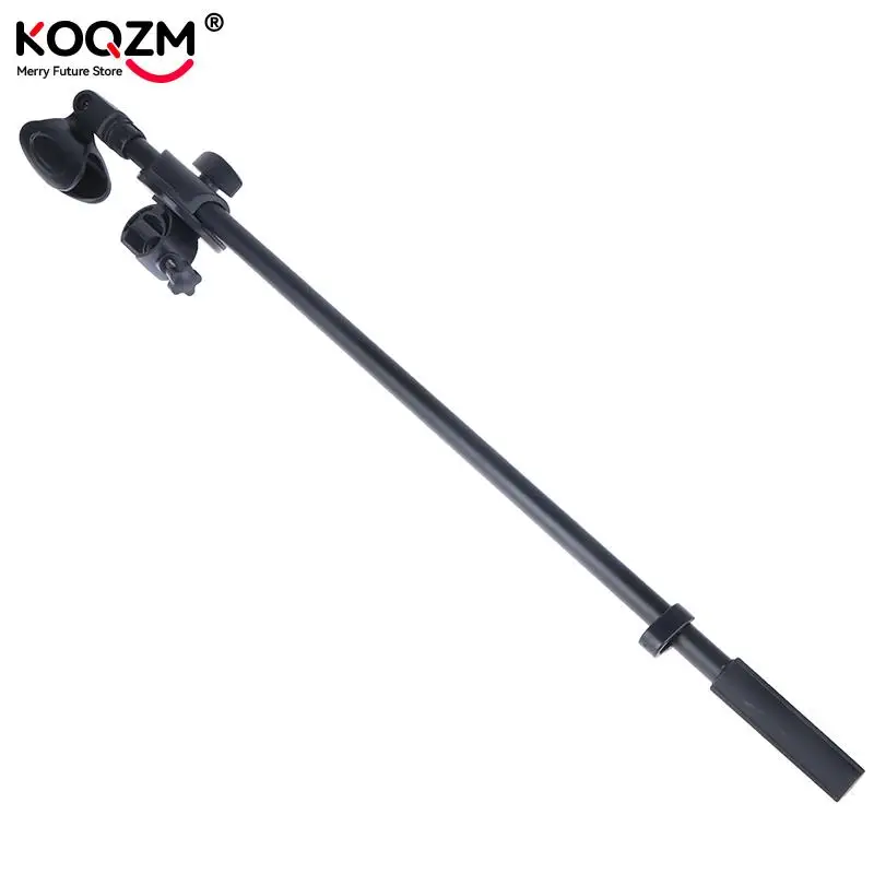 55CM Rotating Microphone Stand Crossbar Boom Arms Mic Clip Phone Holder Extension Bracket