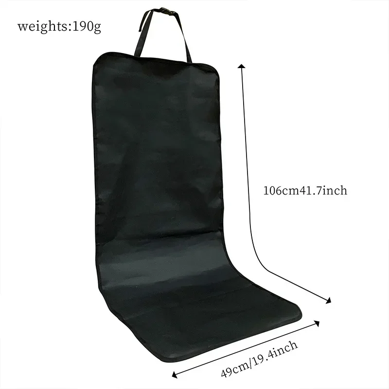 Dog car seat cover waterproof Oxford cloth pet car mat for outdoor travel
