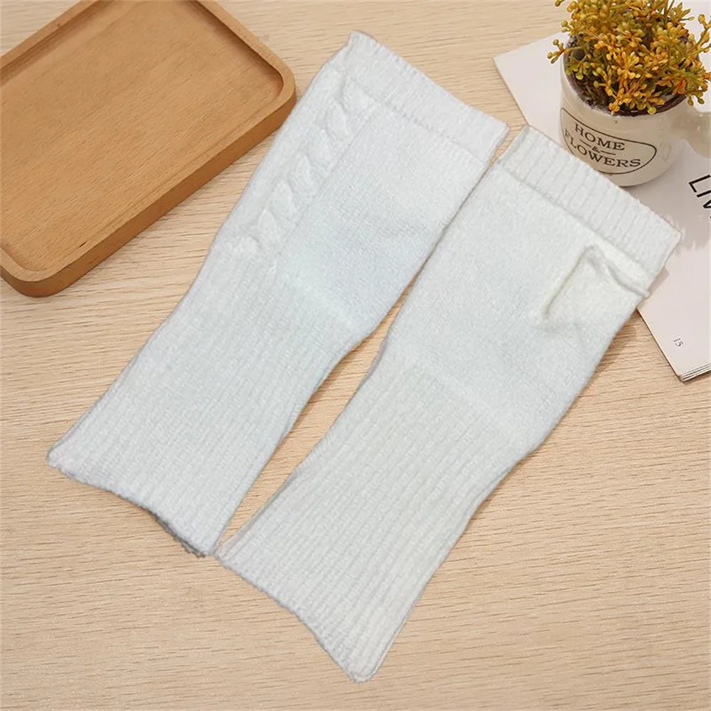 Jacquard Gloves Autumn And Winter Riding Cashmere Fingerless Gloves Popular Jacquard Cashmere Fingerless Knitting