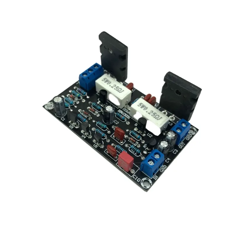 

Toshiba 2SC5200 + 2saболее 100 моно Вт готовая плата постступенчатого усилителя мощности, высокая мощность моно