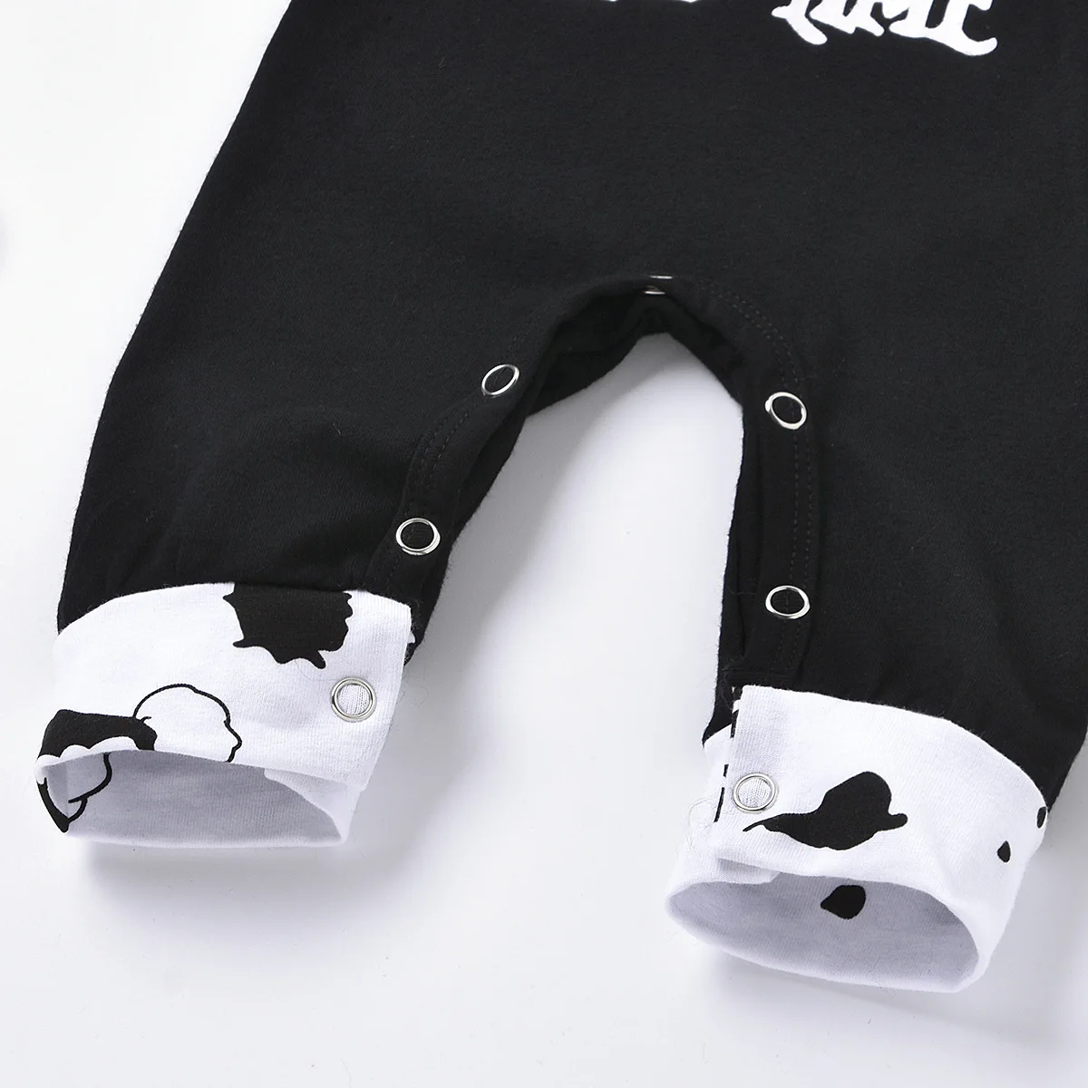 Newborn Baby Romper Halloween Long Sleeve Hooded Nightmare Before Nap Fashion Letters infant romper