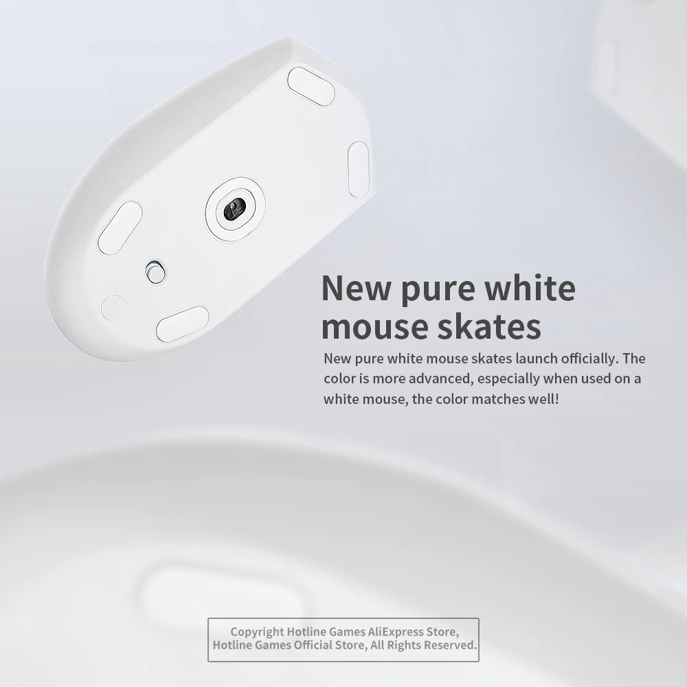 Hotline Games 3.0 Plus Rounded Curved Edges Mouse Skates for