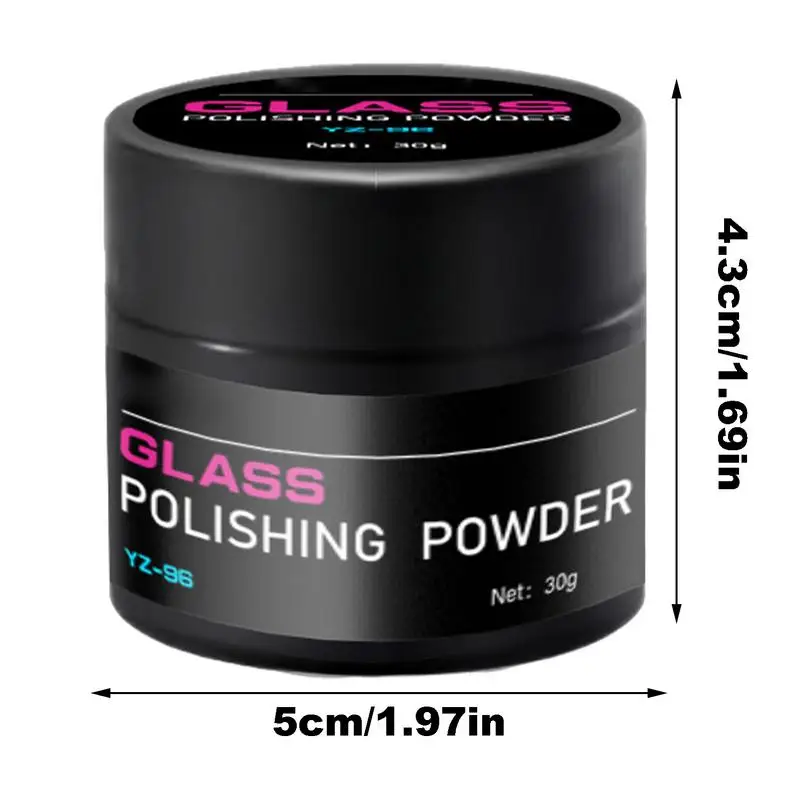 Car Glass Scratch Remover Oil Film Remover Polishing Powder Glass Cleaner Car Scratch Remover Glass Compound Oil Film Cleaner