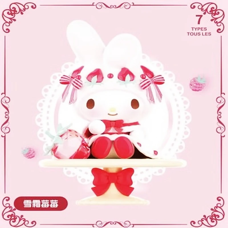 thumbnail image 1 of Caja sorpresa auténtica de la serie Melody Afternoon Tea de Sanrio, juguetes hechos a mano, juguetes lindos, decoraciones para el hogar y la oficina, 1 of 5
