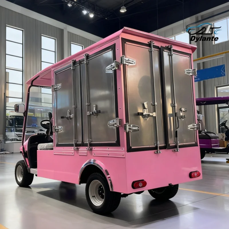 Newest 60V Adults Scooter Lithium Battery Golf Car Off Road Beach Buggy Electric Golf Cart Folding Cargo Car With Rear Cargo Box - Image 6