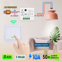CENFAYA TUYA WiFi Smart Light Switch 110V 220V 230V 433Mhz RF Wall Panel Remote Control Smart Life APP Timer F Alexa Google Home - Image 4