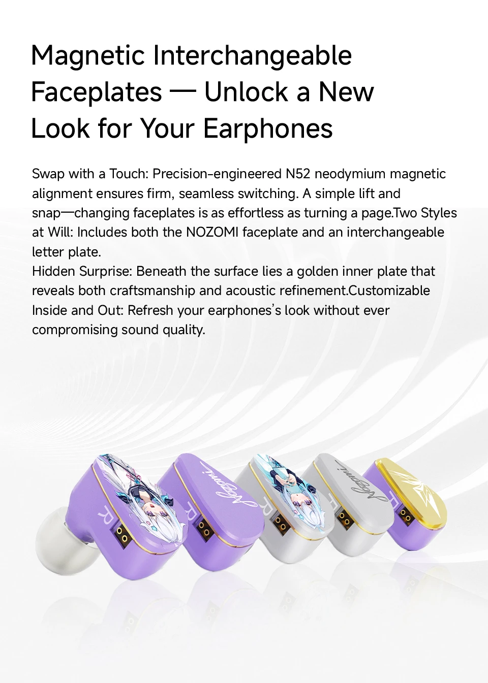 CVJ NOZOMI Acoustic Filter Tubes