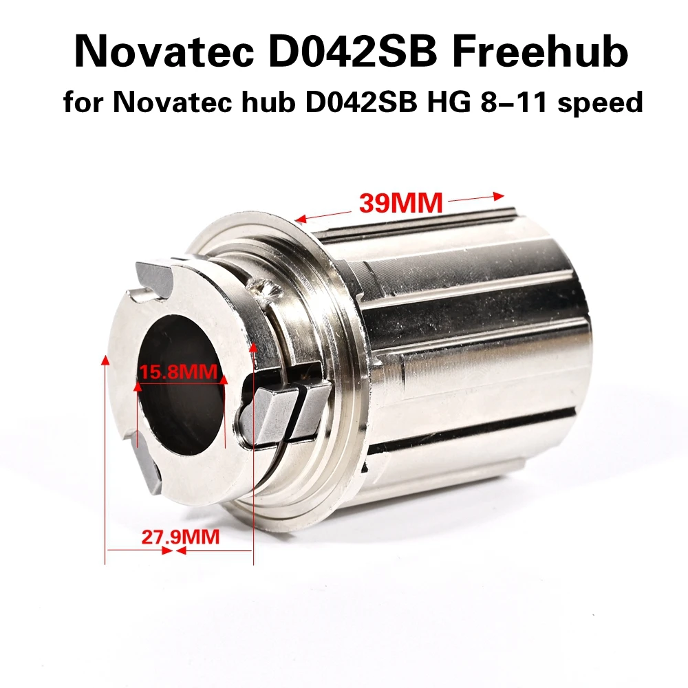 Novatec moyeux de vélo pièces de réparation corps de moyeu libre mise à niveau remplacement MS 12 vitesses HG 8-11 vitesses corps de Cassette  18