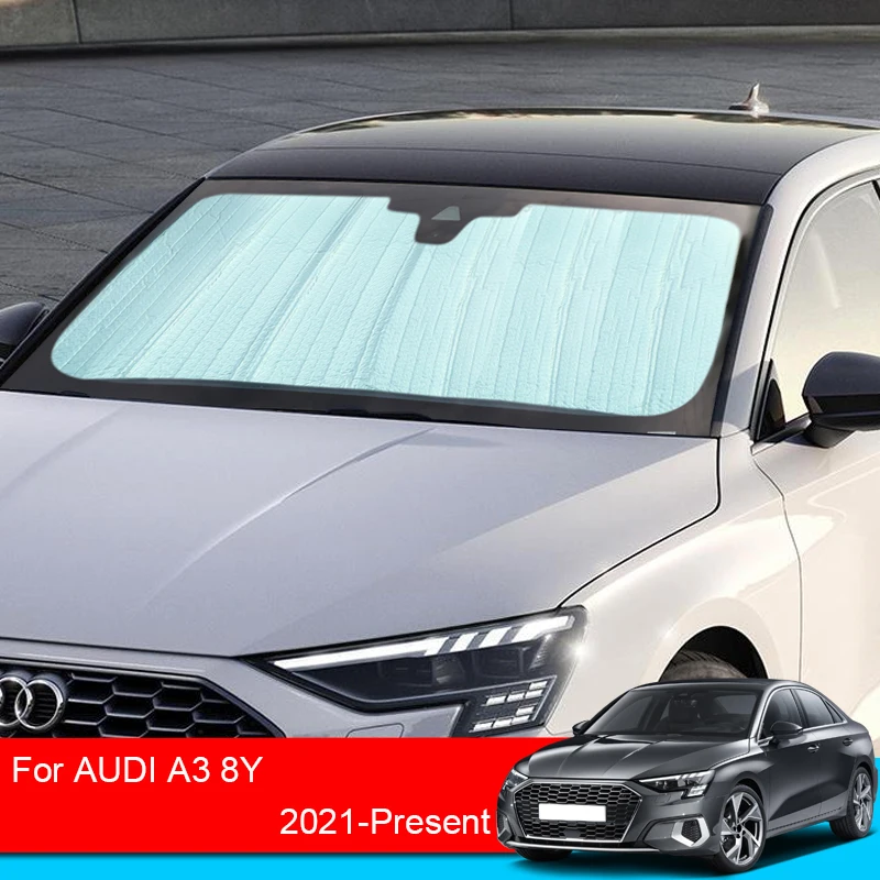 For Audi A3 8Y Sedan Hatchback 2021-2025 Car Sunshades UV