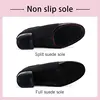 Latin Dance Shoes for Men Boy Ballroom Modern Tango Jazz Dancing Performance Shoes Boy Salsa Teachers Training Shoes Medium Heel 5