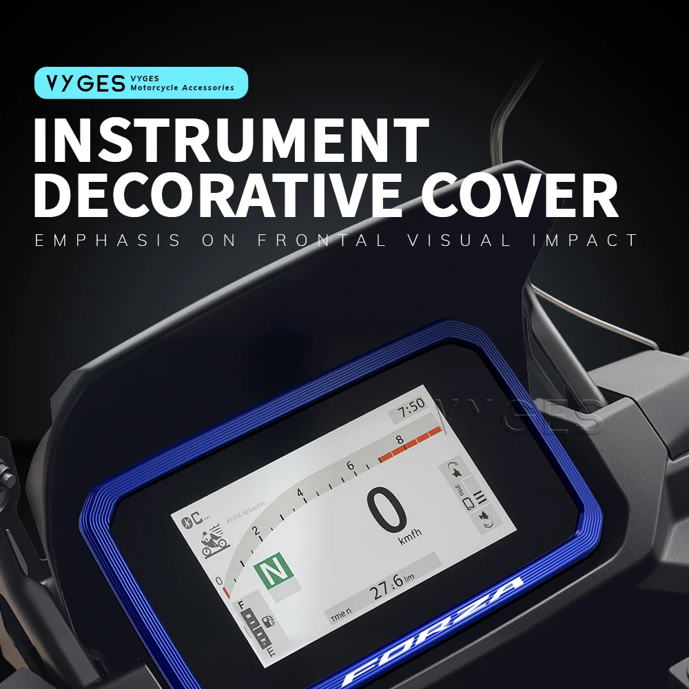 Für Honda XADV 750 ADV 350 Forza 750 350 125 PCX 160 125 2025-Instrument Schutz TFT Display Schutz Bildschirm dekorative Abdeckung – Detail 1