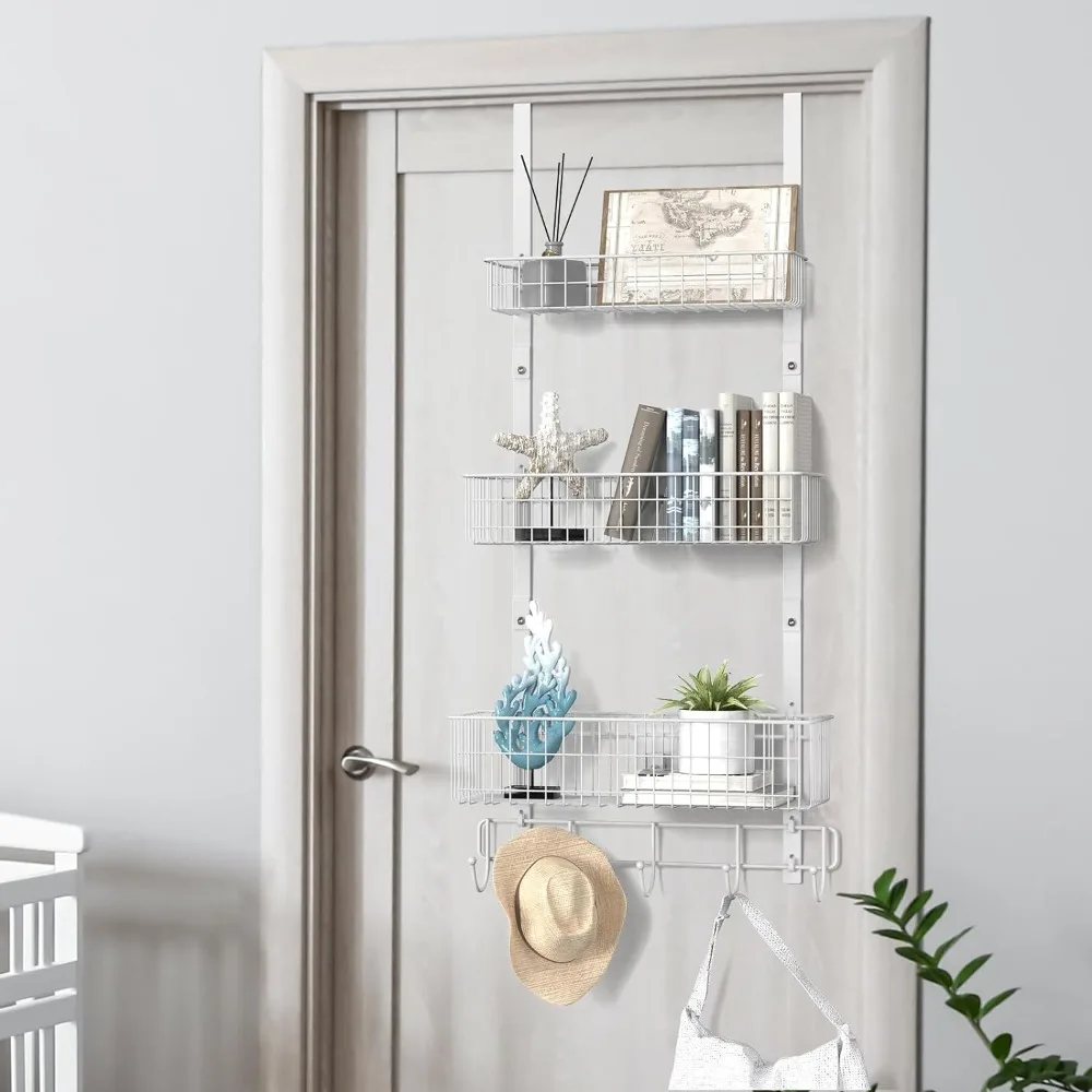 

Behind The Door Towel Rack with 5 Hooks Behind The Door Storage Rack Behind The Door Hook Clothes Hanger