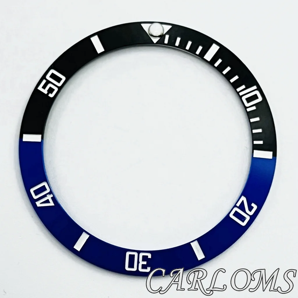 Premium Black Rose Gold Multicolor Ceramic GMT Bezel Insert