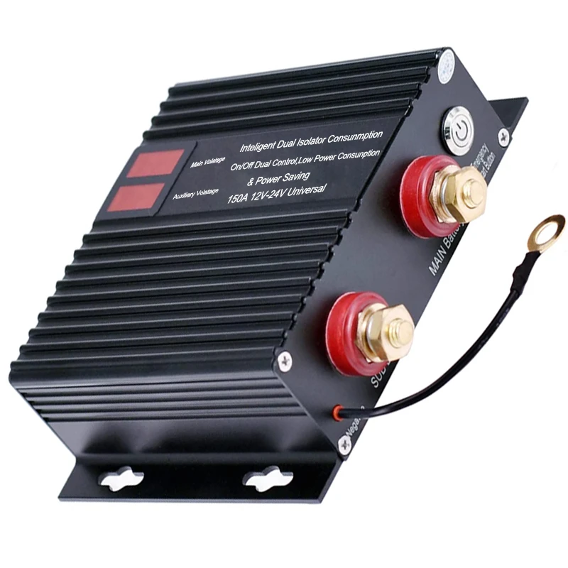 150 Amp Battery Isolator Switch Dual Control Smart Isolator 12V 24V
