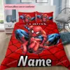 Personalized Duvet Custom Disney Spider-Man Bedding Set King Twin Child 3 Piece Mircofiber or Polyester Duvet Cover Set-QIAO 5