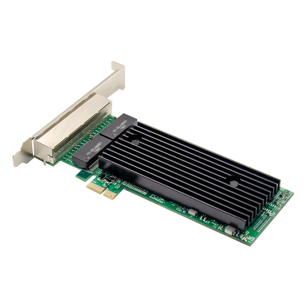 Rede Gigabit Pci-e de Portas Servidor Lan Quad Port Chip Intel 82576 1x Pcie x1 10 Mbps 100 Mbps 1000mbps - Imagem 6