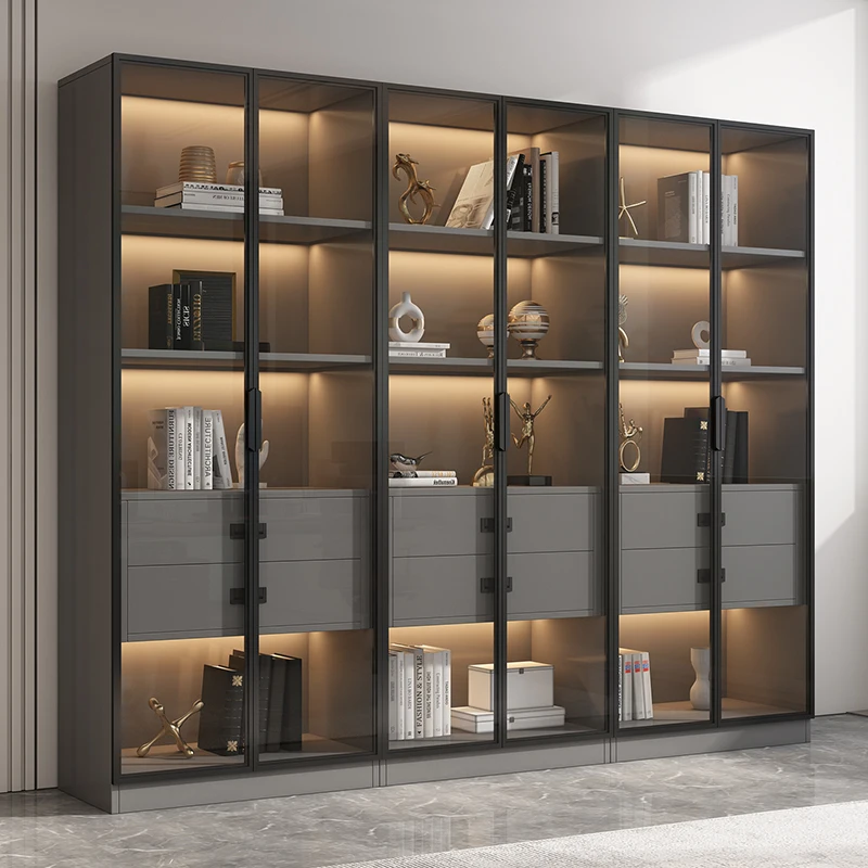 Display Cabinet Hanging Bar Modern Home Shelves Portable Open Cabinets Accessories Wall Whiskey Nordic Szafka Iron Showcase