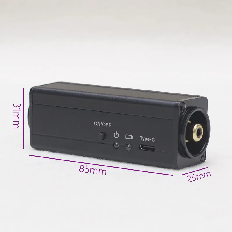 Coaxial SPDIF To AES XLR Recording 75 Ohms in To 110 Ohms for CD DAC DAT Connected Digital Active Monitor Speakers Out