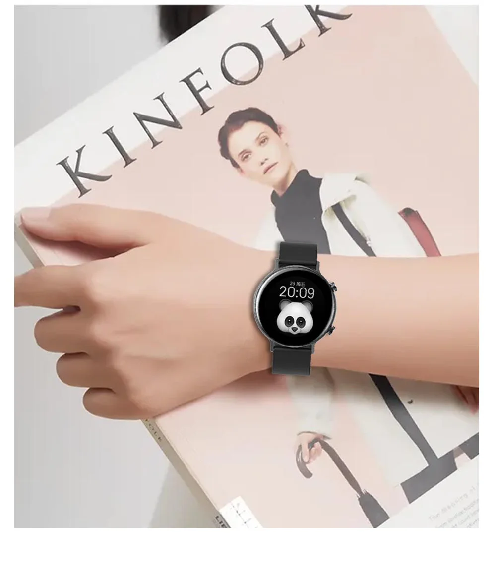 2022 Fashion Smart Watch Men Fitness Bracelet Heart Rate Blood Pressure Monitoring Sports Tracker Call Smartwatch Gift for Women