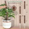 Moss Pole Plastic Plant Stand Indoor Climbing Plants Guardian Tutors Pot Moss Stick For Plants Growth Garden Support Accessories 2