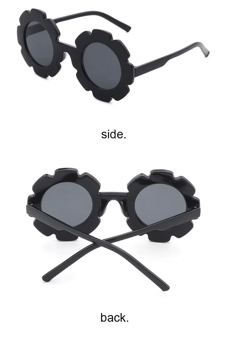 Free shipping   sunflower children's Sunglasses Cute Baby Flower Sunglasses cartoon fashion colorful children's petal glasses
