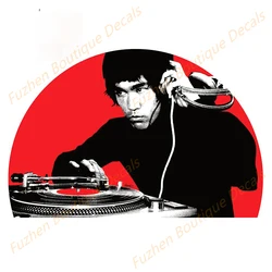 Fuzhen Boutique Decals Exterior Accessories Bruce Lee Dj Car Sticker Anime Waterproof Snowboard Decoration Window Trunk Decaln