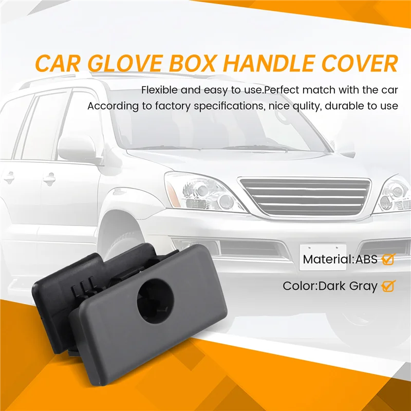 자동차 글러브 박스 스위치 핸들 커버 55506-60010-B0 Lexus GX470 2003-2009 도구 상자 스위치 LHD