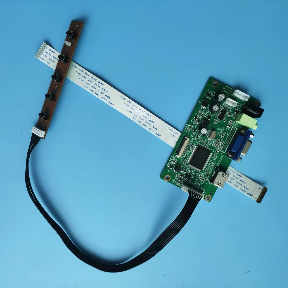 

Набор для планшетов компьютеров, Диагональ экрана 15,6 x дюйма, плата контроллера, ЖК-дисплей, светодиодный экран, VGA, аудио, DC, HDMI, совместим с устройствами «сделай сам»