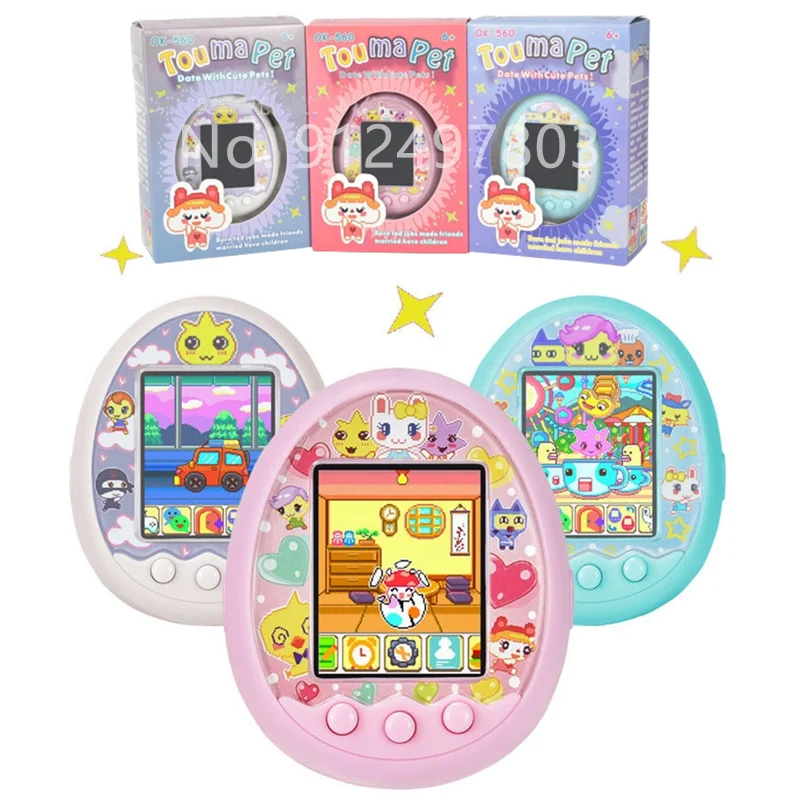 

Mini Electronic Pets Toys 8 Pets in 1 Virtual Cyber USB Charging Micro Chat Pet Toy for Kids Adults Gift Dropshipping
