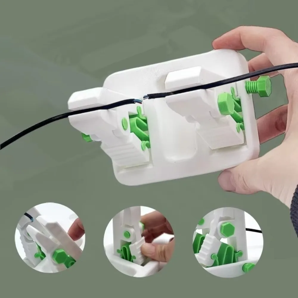 Portable Electric Wire Welding Fixture Multi-function Power Cord Welding Bracket Table Clamp Electrode Holder