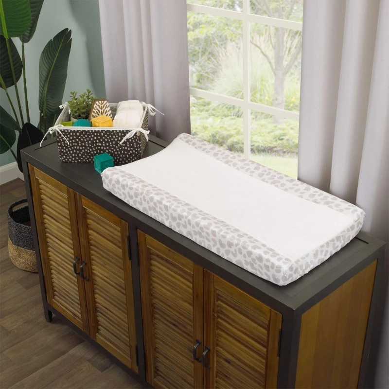 Portable Baby Changing Pad Cover Soft Breathable Changing Table Sheets Newborn Infant Pad Covers for Babies A2UB