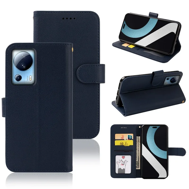 CaseSuitable for Xiaomi Xiaomi 13 Lite plug-in flip phone case