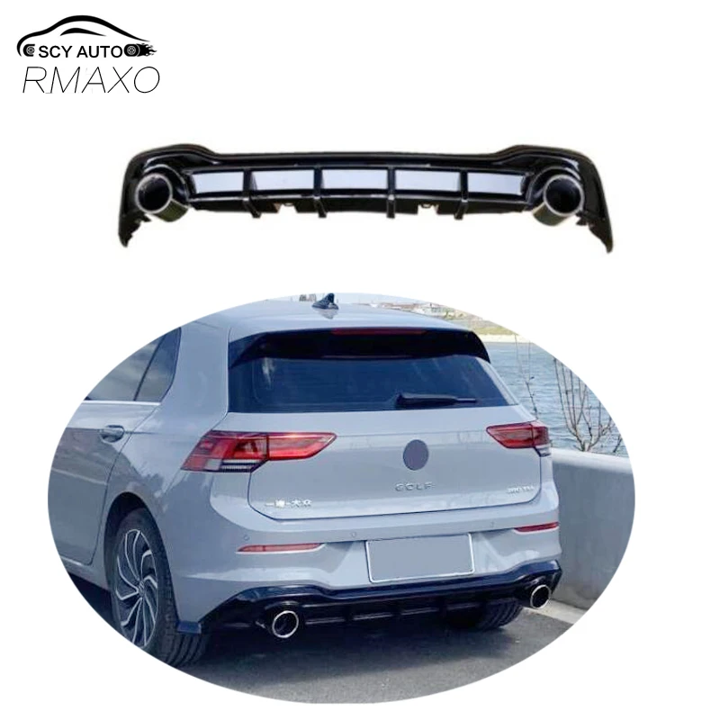For-Golf-8-Body-kit-spoiler-2020-2021-For-Volkswagen-Golf-8-pro-ABS ...