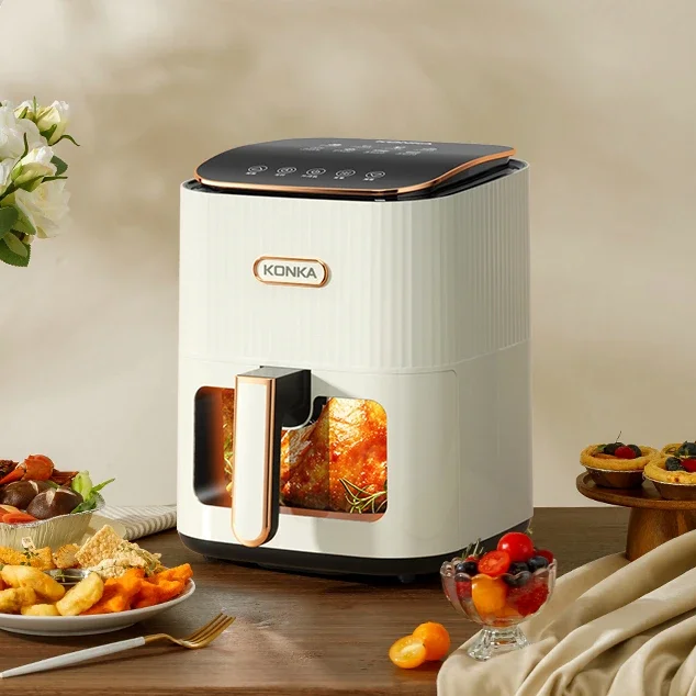 

6L Household electric fryer 6L Air fryers electric oven integrated multifunctional intelligent touch screen electric Air fryers