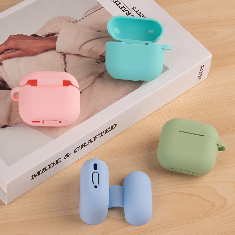 Wireless Headset Silicone Cover For AirPods 4 Image 7
