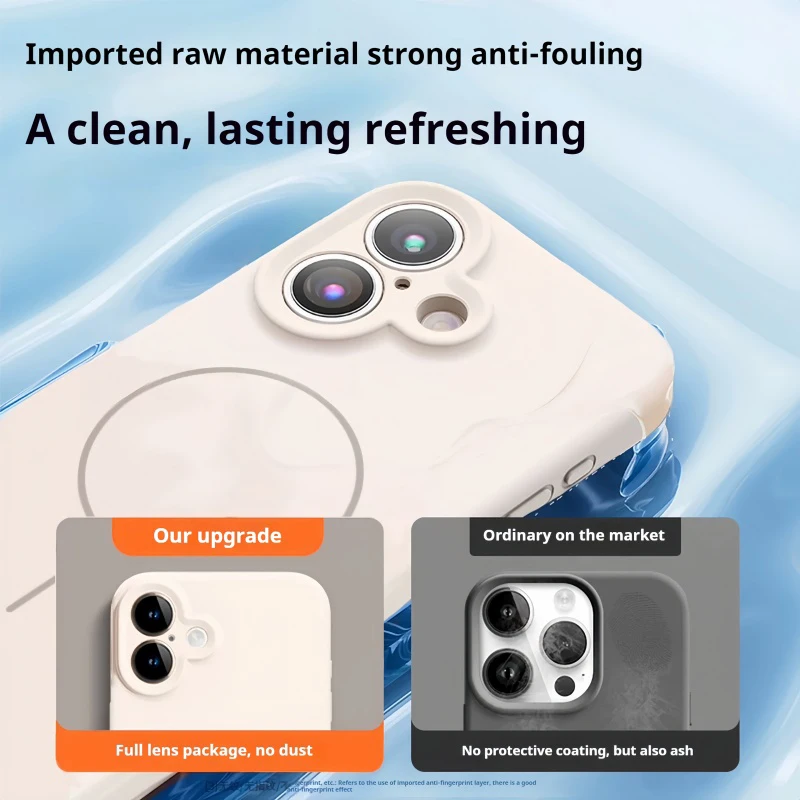 Enhanced Liquid Silicone Candy Color Matte Phone Case with Magnetic Bumper Cover