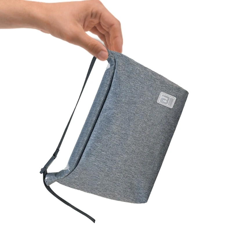 

Insulated Lunch Box Foldable Leakproof Bento Bag for Office Thermal Food Box