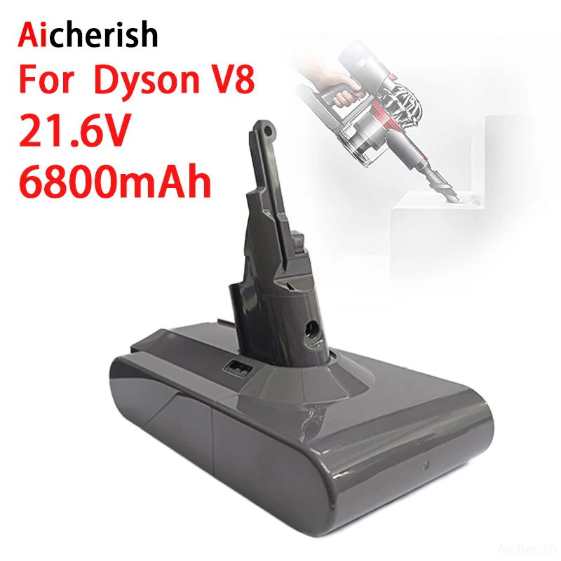 

For Dyson V8 21.6V 6800mAh Replacement Battery for Dyson V8 Absolute Cord-Free Vacuum Handheld Vacuum Cleaner Battery