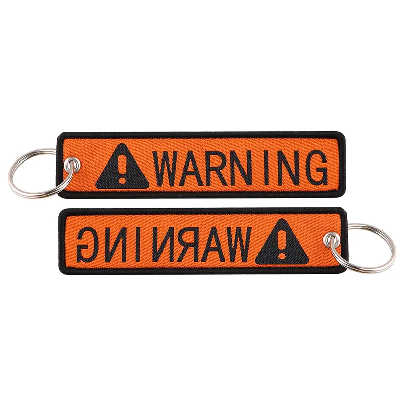 1pcs Computer Pop-up Window Quotes Embroidered Keys Tag Keychains For Motorcycles Backpack Fashion Key Ring Accessories Gifts - Image 58