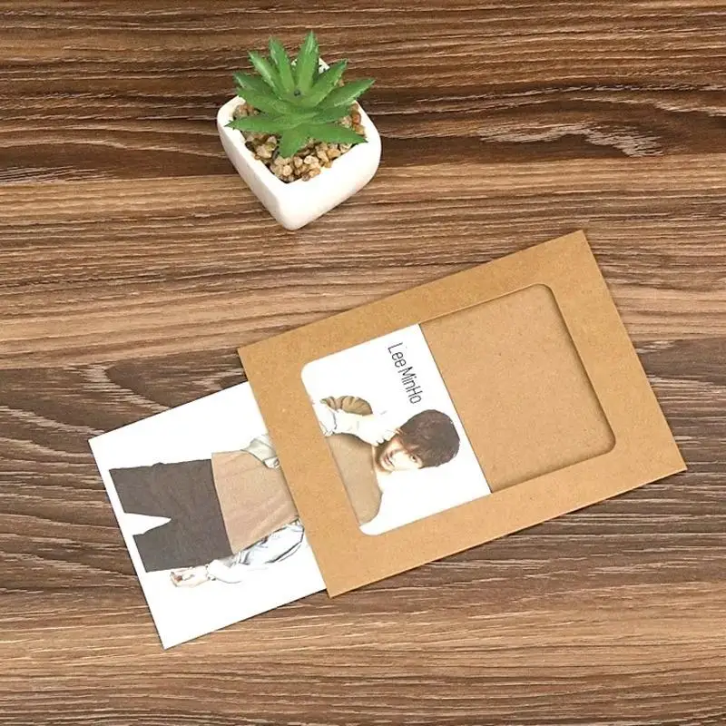 창의적인 DIY 종이 사진 프레임, 사진 골판지 액자, 집 벽 침실 장식 액자, 팩당 10 개, 5 인치, 6 인치, 7 인치