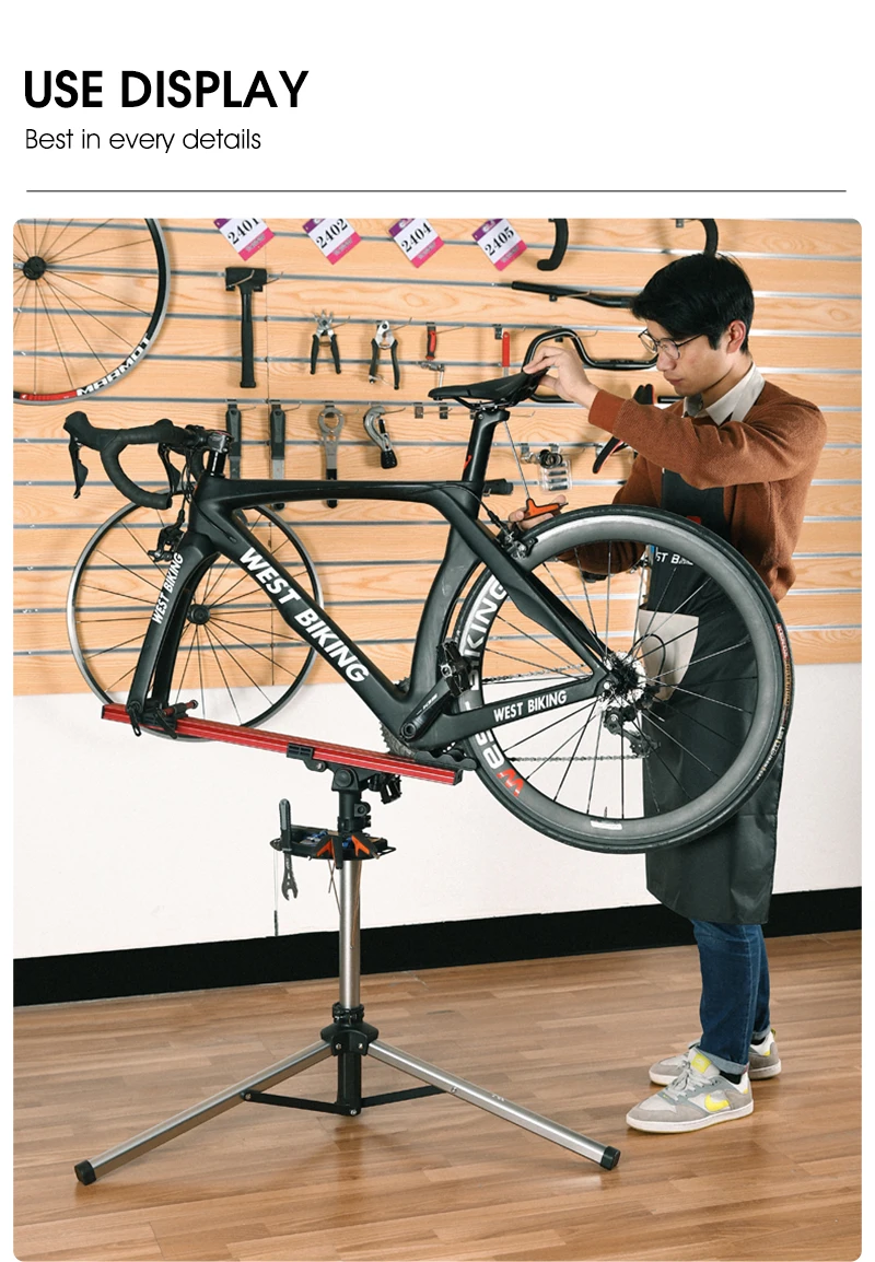 Workbench Cycling Service Bicycle Stand Bike Repair Stand Wall