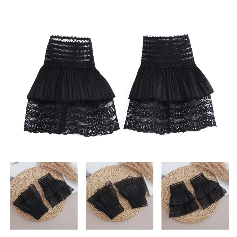 

Shirt Sleeves Universal Decorative Sleeves Female DIY Cuffs Ladies Girls Gift