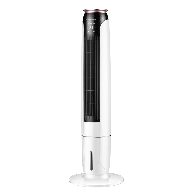 Leafless Air Conditioner Fan Cooling Fan Tower type household water cooling fan humidification small mobile air conditioner creative mini usb vertical bladeless air conditioner handheld portable cooler desktop silent cooling tower fan home office