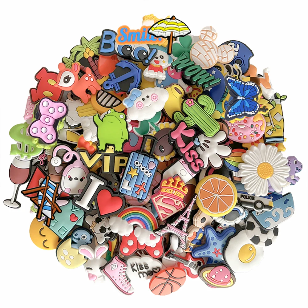 30 Jibz Wholesale Random Cartoon Animal Shoe Charms Decrations For Croc  Charms Buckle Kids X Mas Gifts Shoe Accessories From Leon102, $8.05