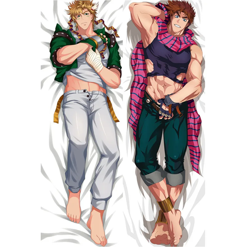 

2WAY/WT Anime JoJos Bizarre Adventure Pillow Covers Dakimakura Case Sexy 3D Double-sided Bedding Hugging Body Pillowcase JJ01A