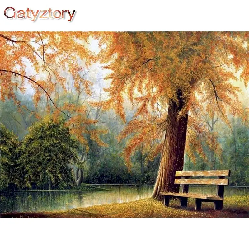 Wall Art Picture Home Decors Gatyztory Paint Number Package